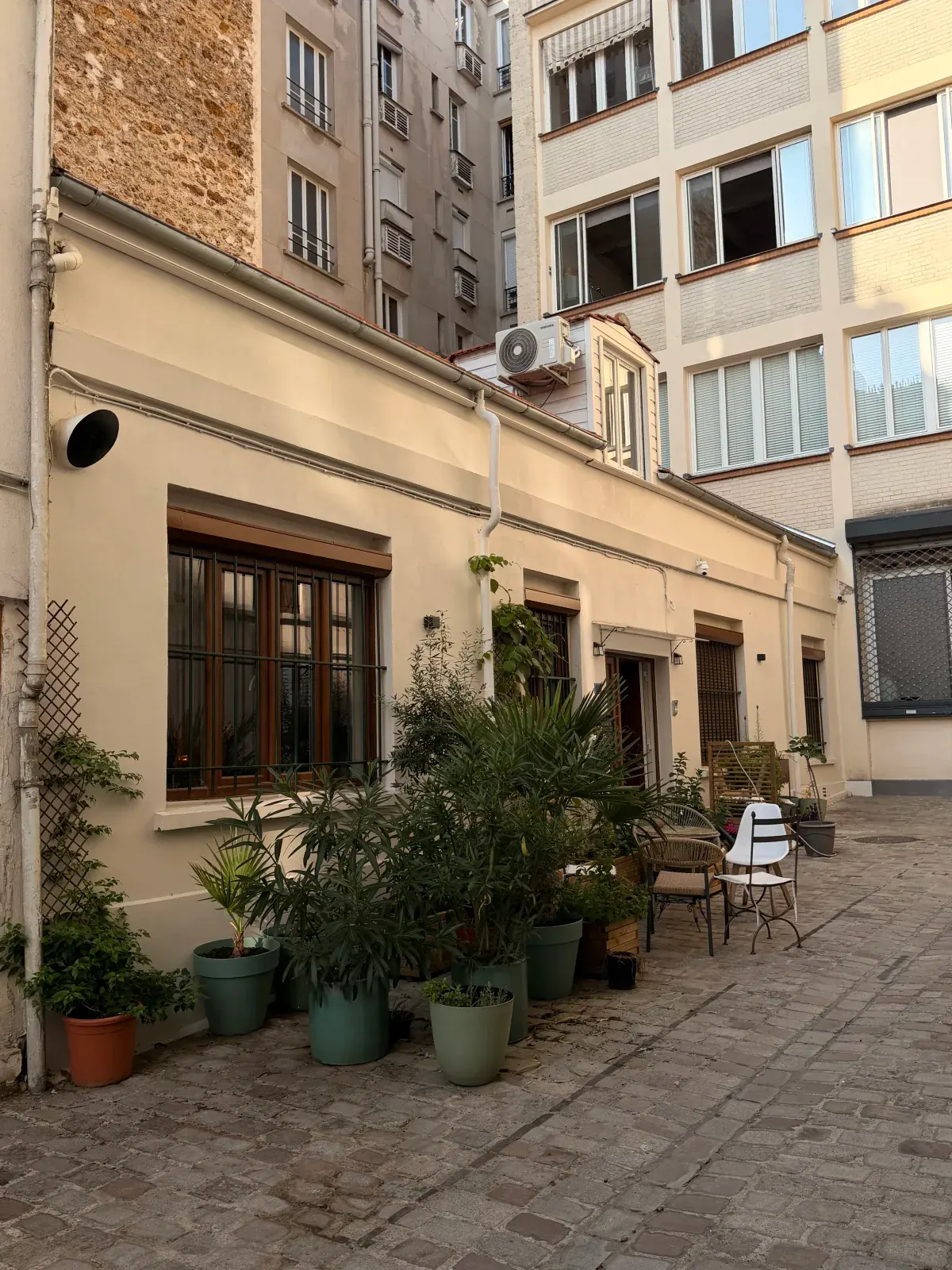 Façade principale rénovée
